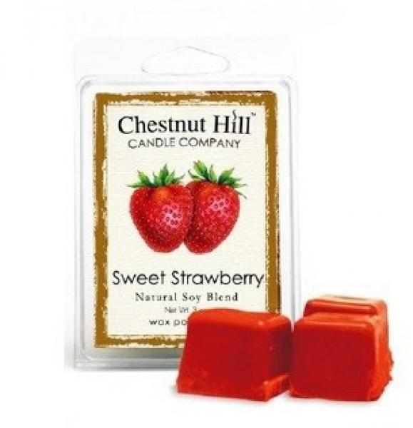 CHESTNUT HILL Candles Soja Duftwachs 85 g SWEET STRAWBERRY